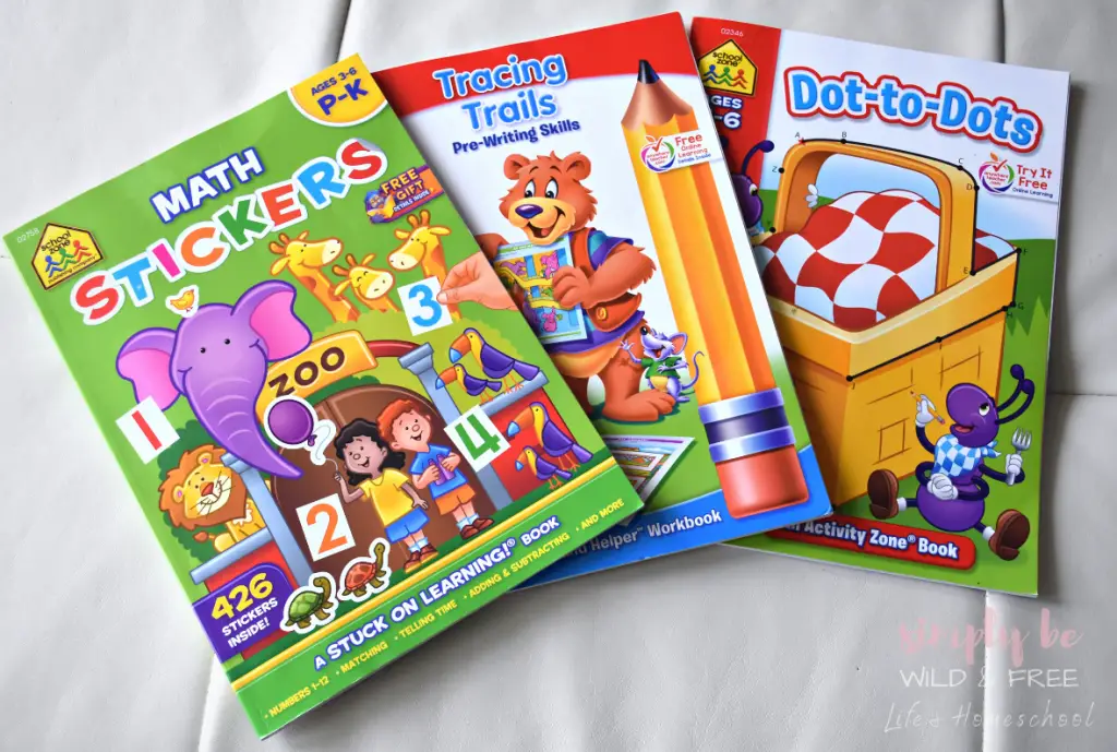 Tons of Great Workbooks for Preschool at Home