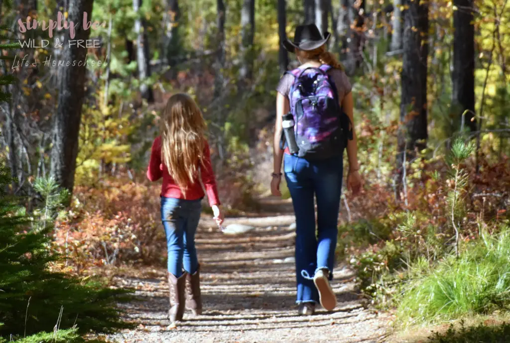 Use Walkie Talkies When Hiking with Kids