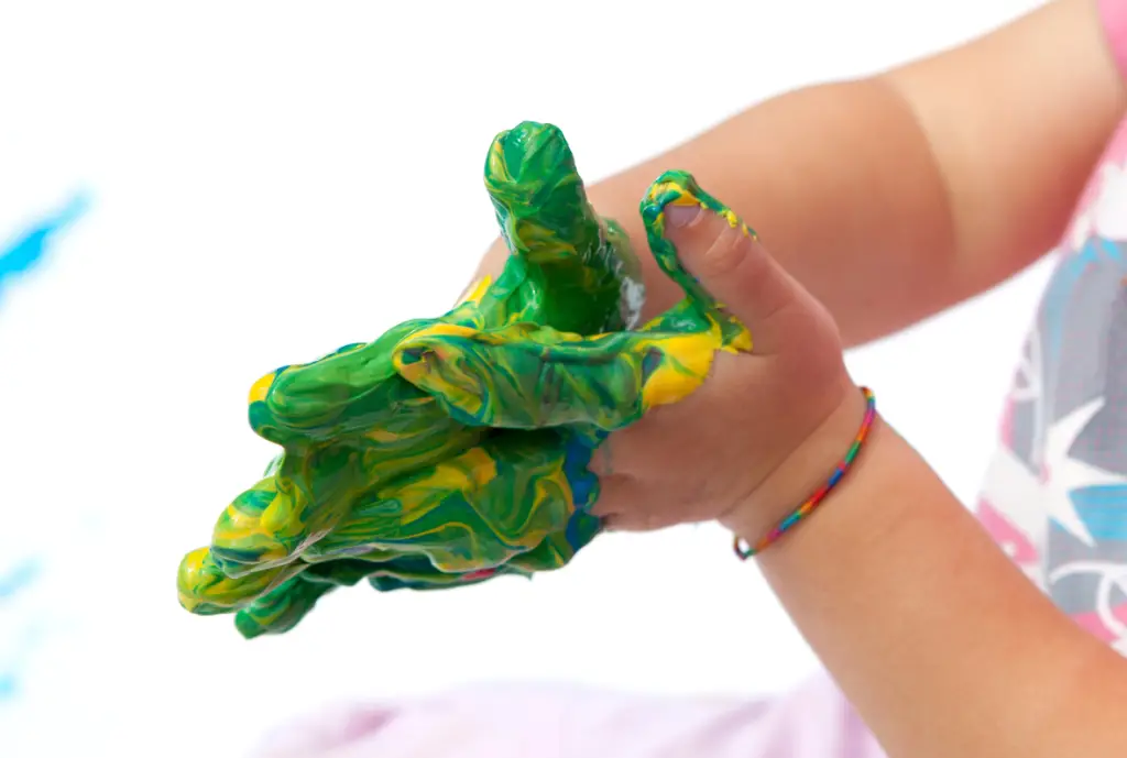Finger Paints are Perfect for Young Learners