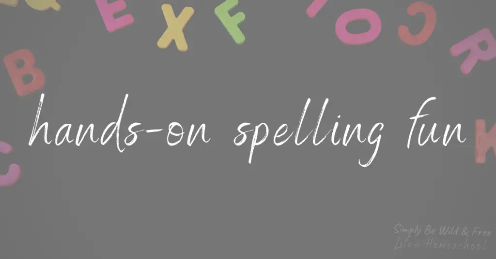 Hands-On Spelling Fun
