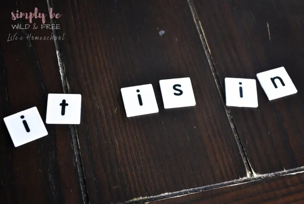 Letter Tiles are Make a Great Hands-On Spelling Activity