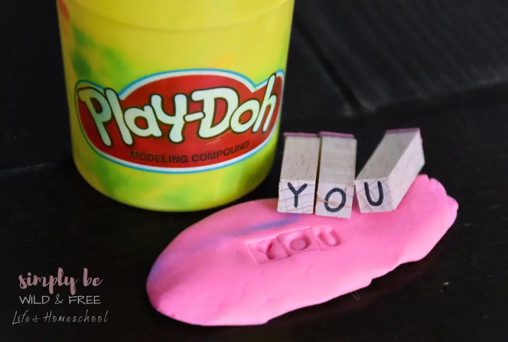 Play-Doh Makes Spelling Practice Fun