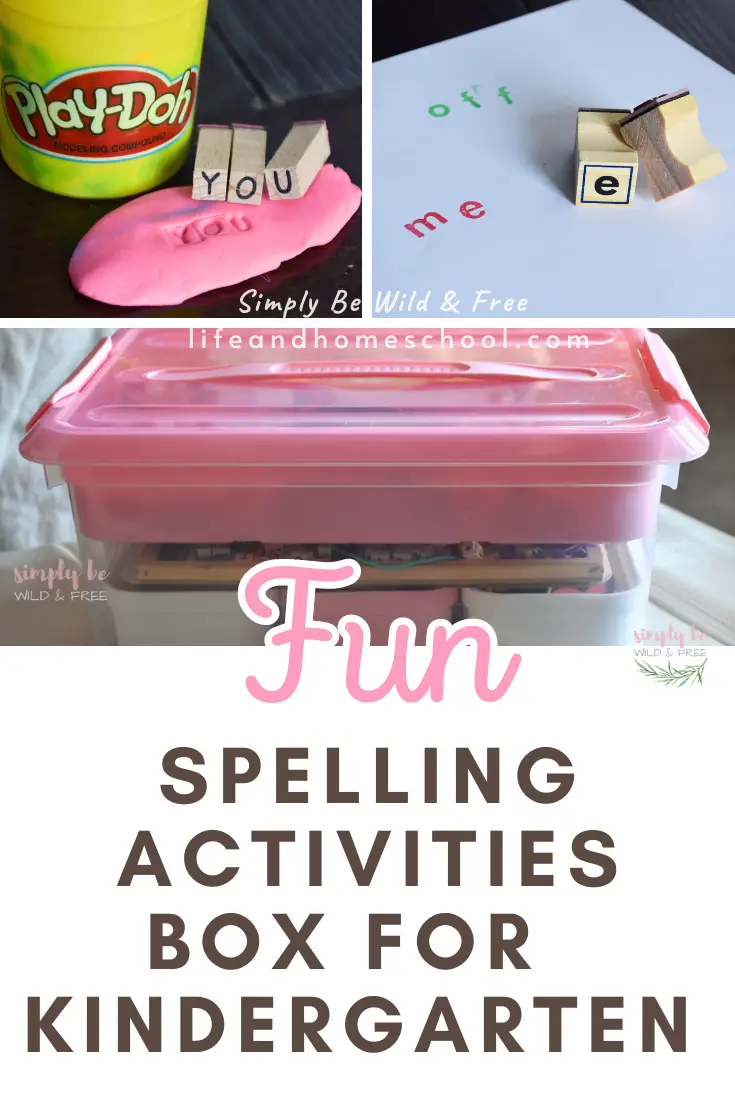 Spelling Activities Box