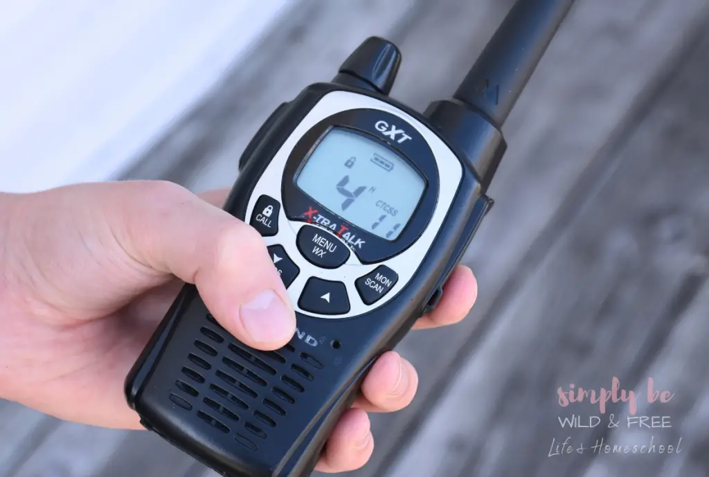 Walkie-Talkie Homeschool Hack