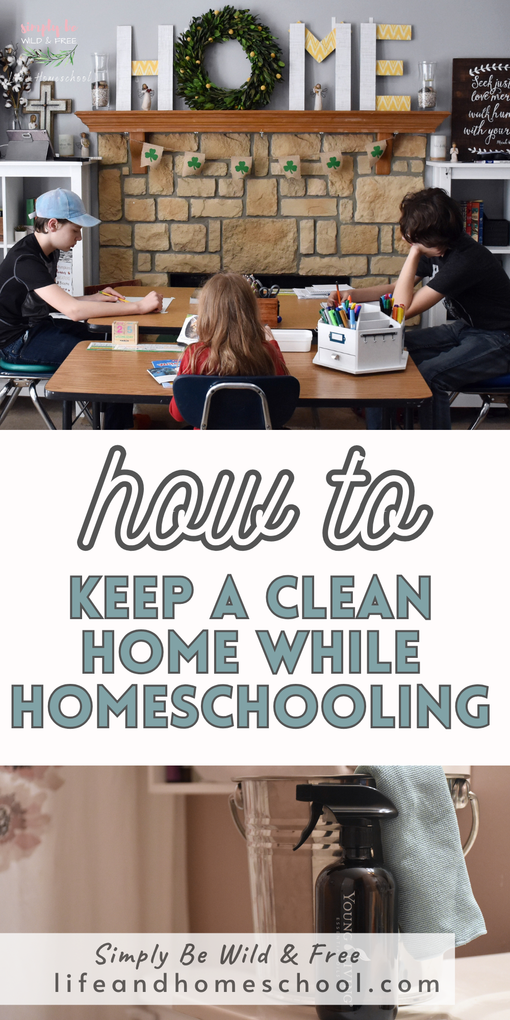 House Cleaning and Homeschooling