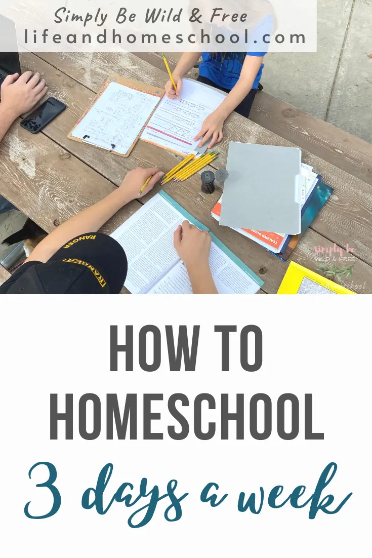 Homeschool 3 Days a week