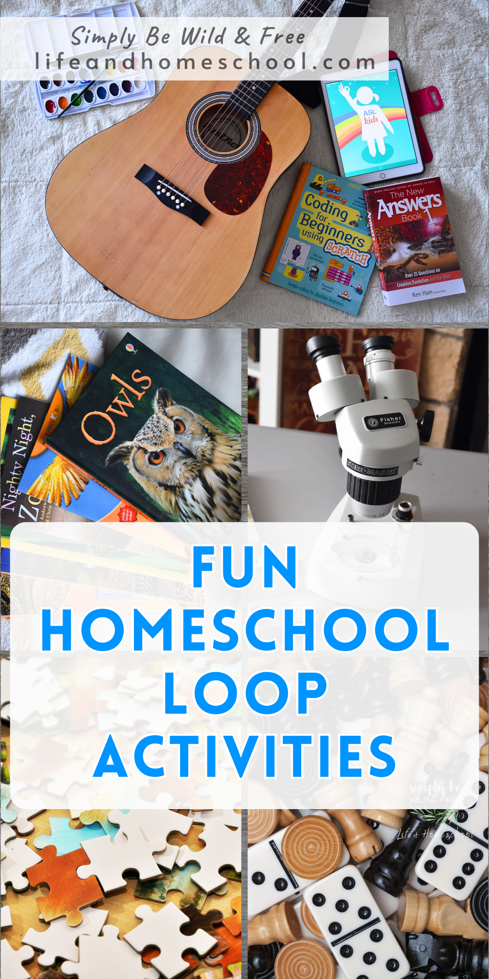 Homeschool Loop Activities