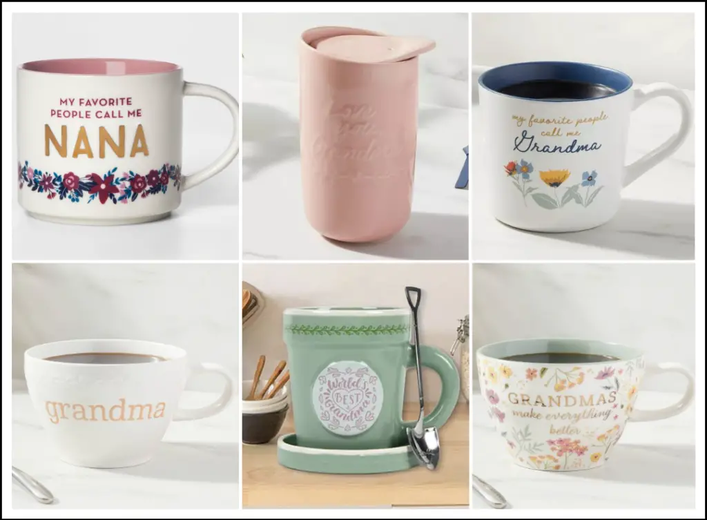 Coffee Mugs for Grandmas & Nanas