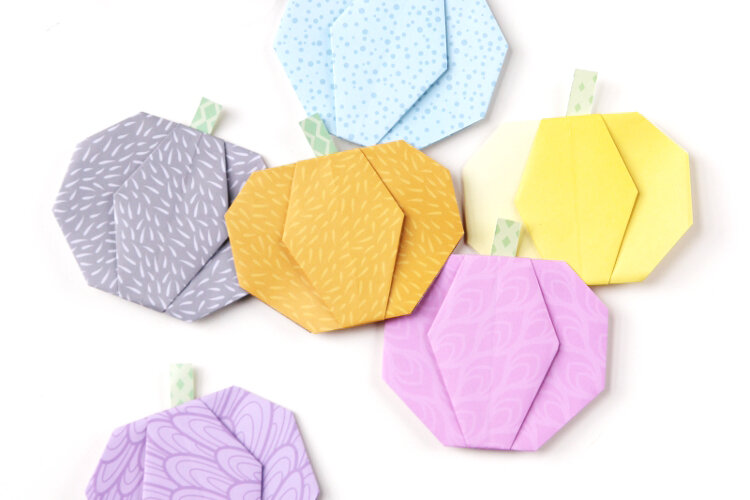 origami pumpkin crafts
