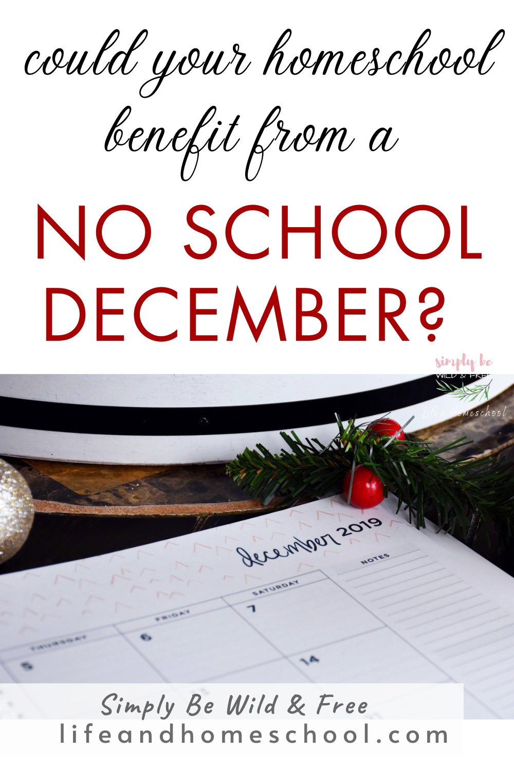 No School December
