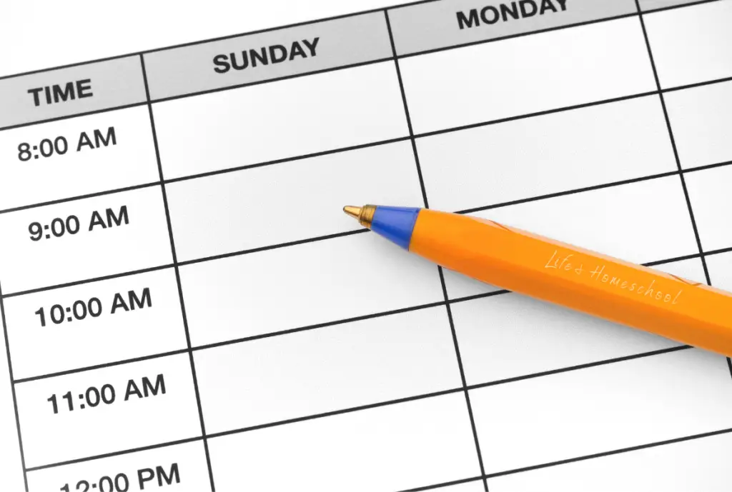Block Schedules Time Management for Moms