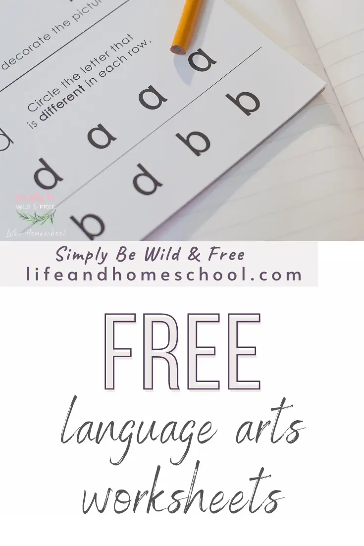 Language Arts Worksheets