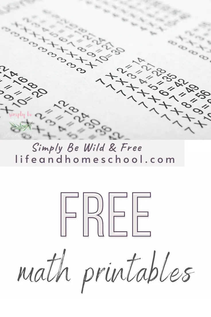 Math Printables