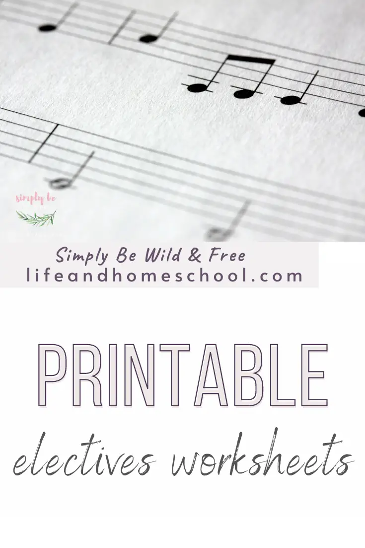 Printable Electives