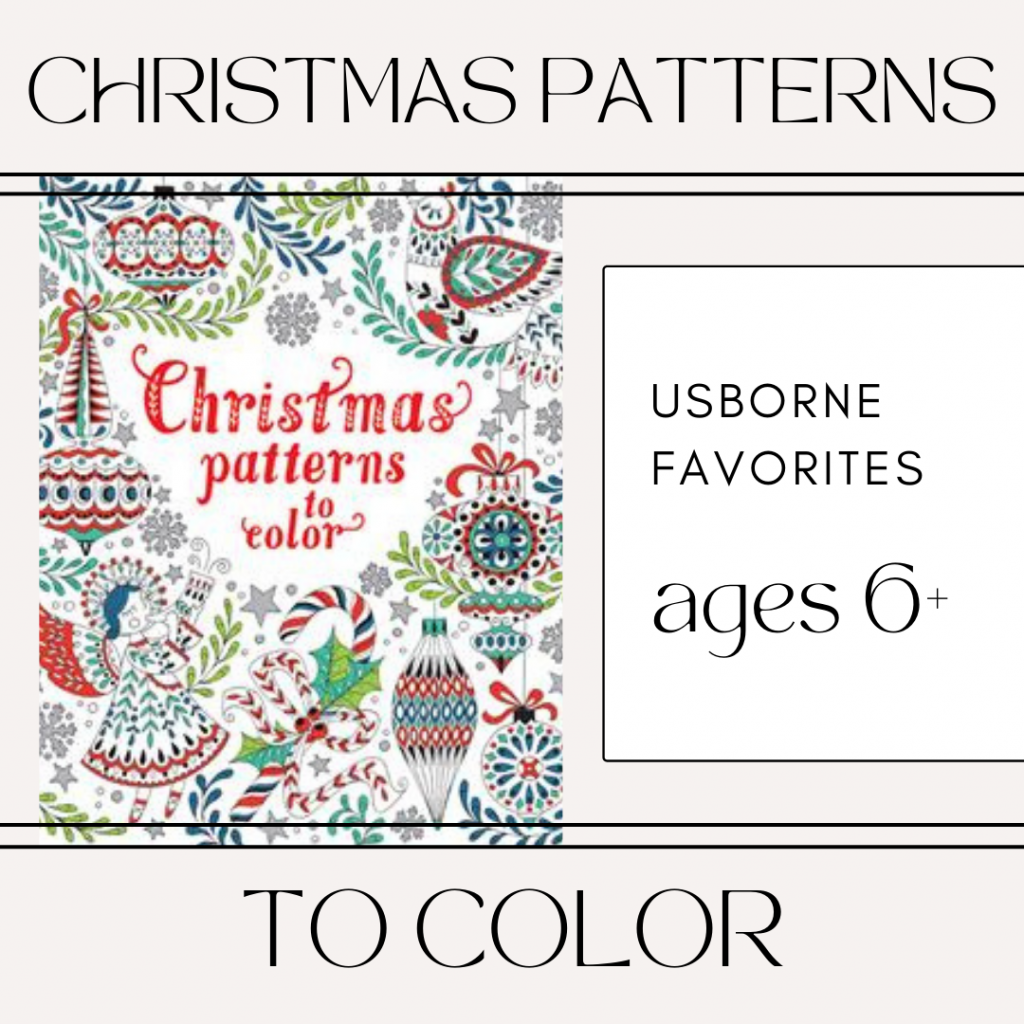 Christmas Activities Patterns to Color