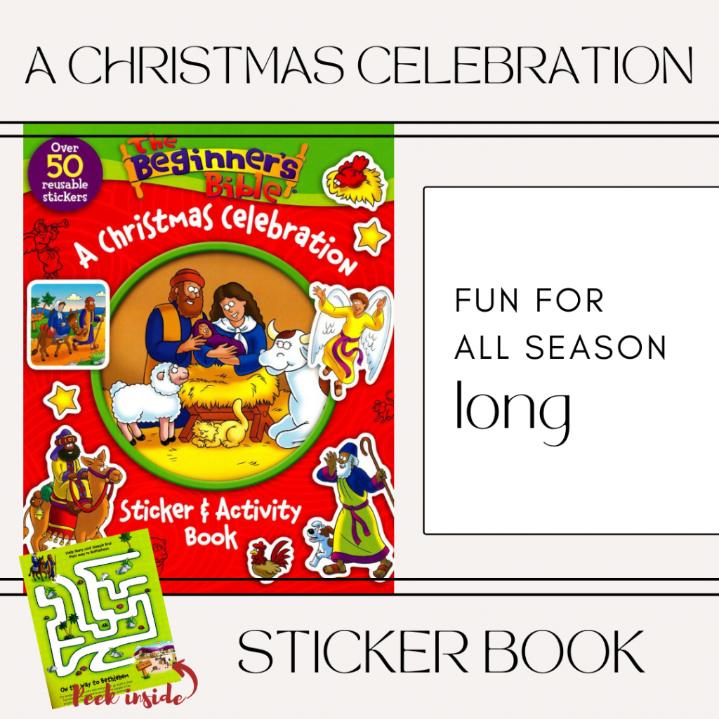 Christmas Celebration Sticker Activity