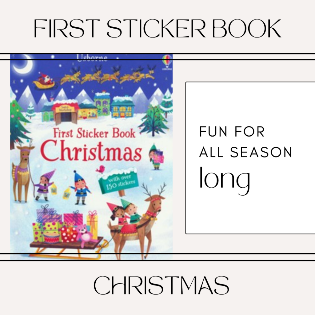 First Sticker Book Christmas Activity