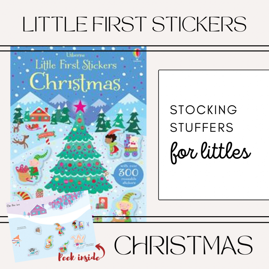 Little First Stickers Christmas Activity Book for Kids