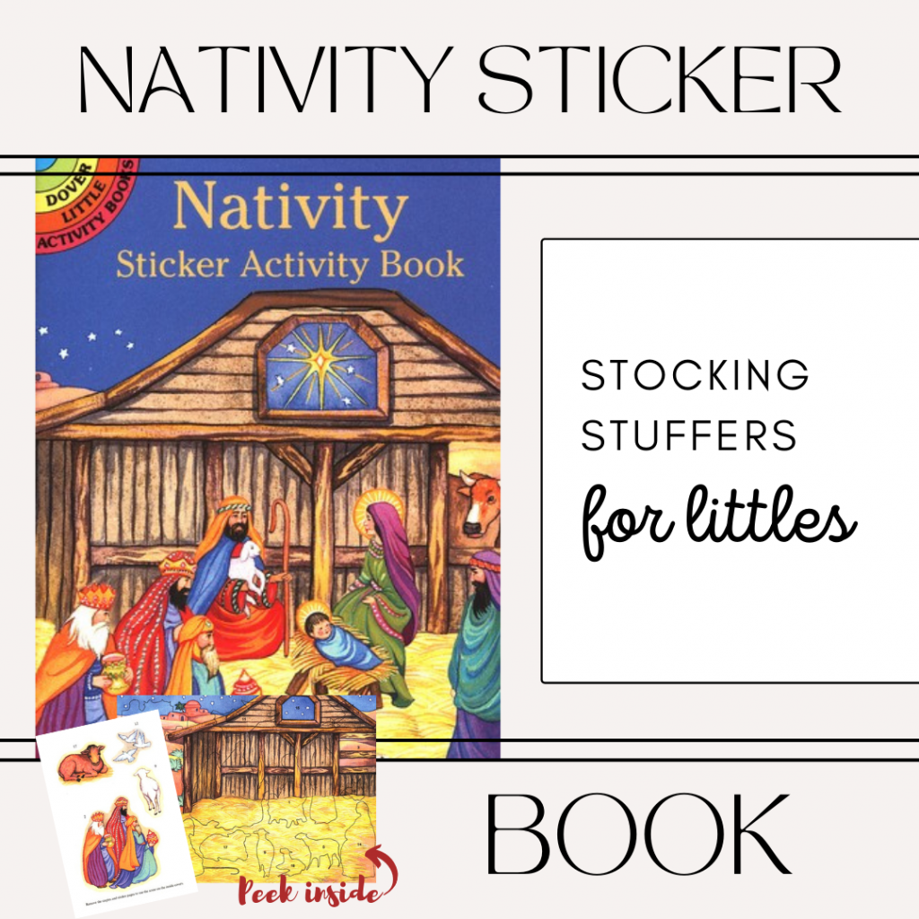 Nativity Christmas Activities Sticker Book