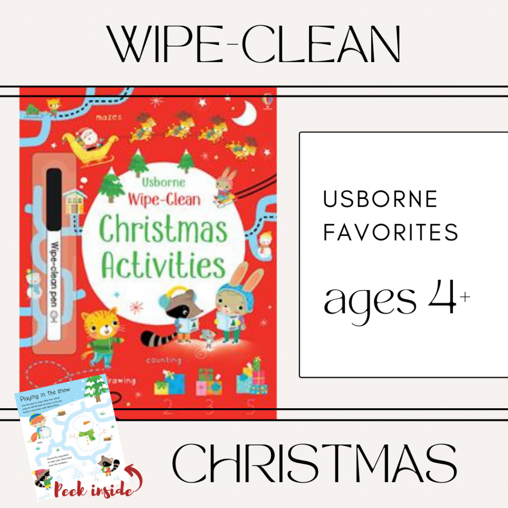 Wipe-Clean Christmas Activity Book