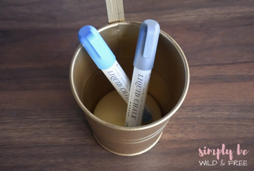 Fun Cups for Storing Chalk Markers