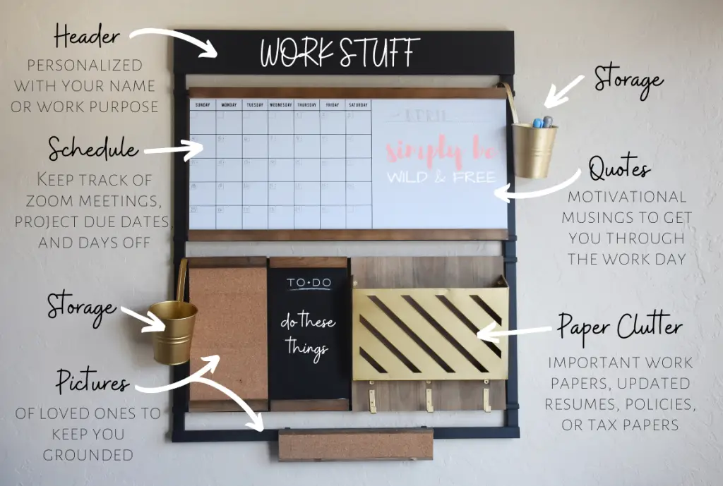 Work From Home Organization