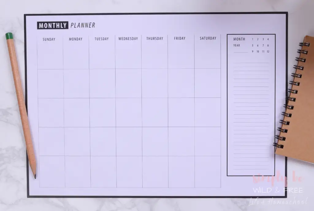 Utilize Your Month Planner with Your To-Do List!