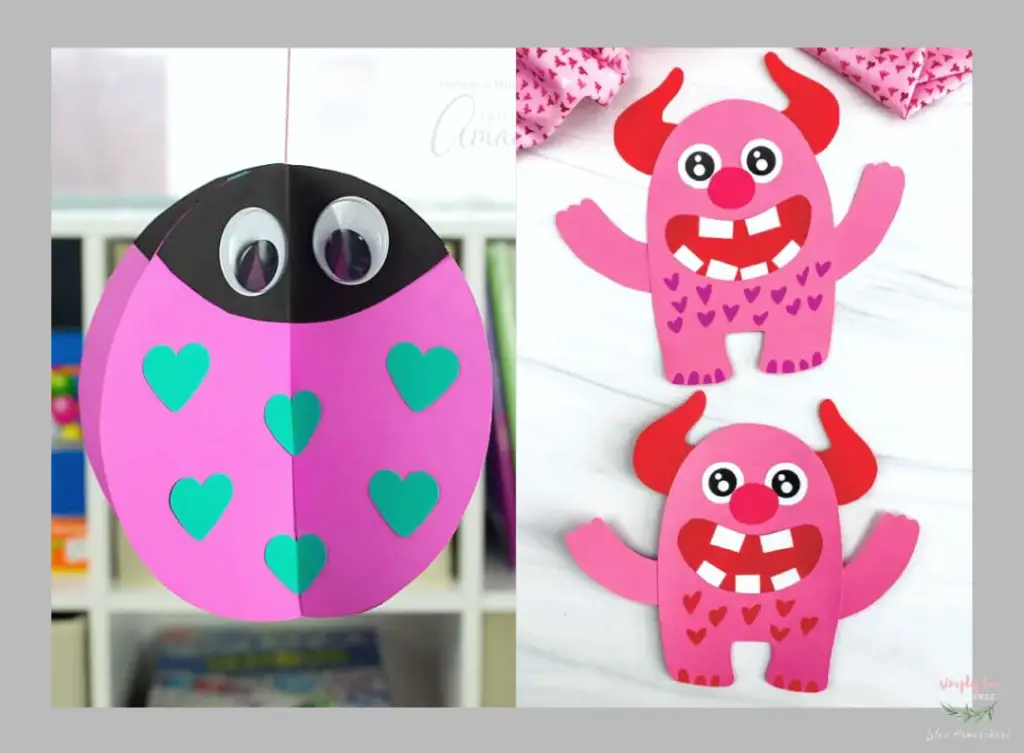 Monster & Lovebug Valentine's Day Activities