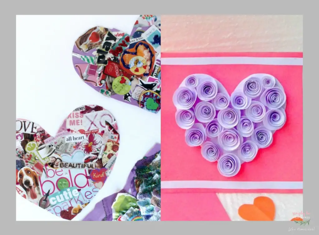 Paper Heart Valentine's Day Activities for Kids