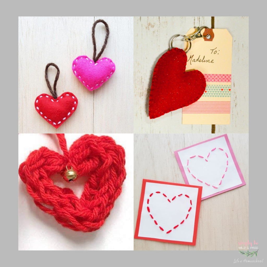 Stitching Valentine's Day Activities & Crafts