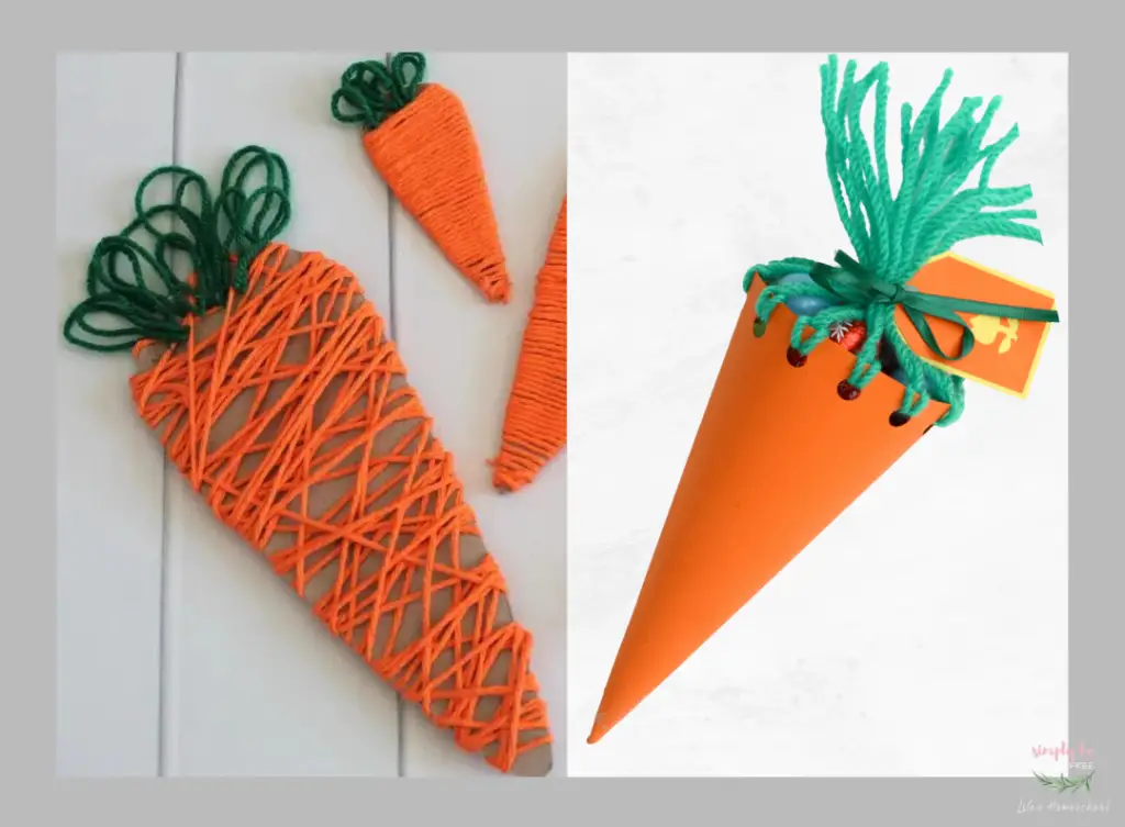 Carrot Treat Boxes & Crafts