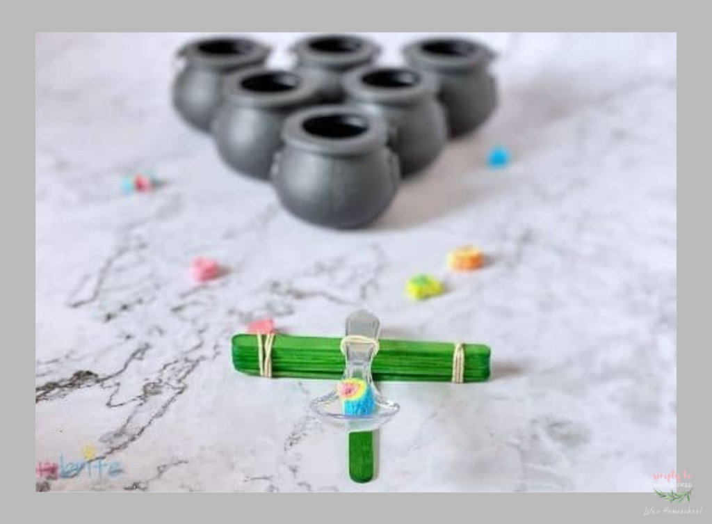 Cute St. Patricks Day Catapult Game