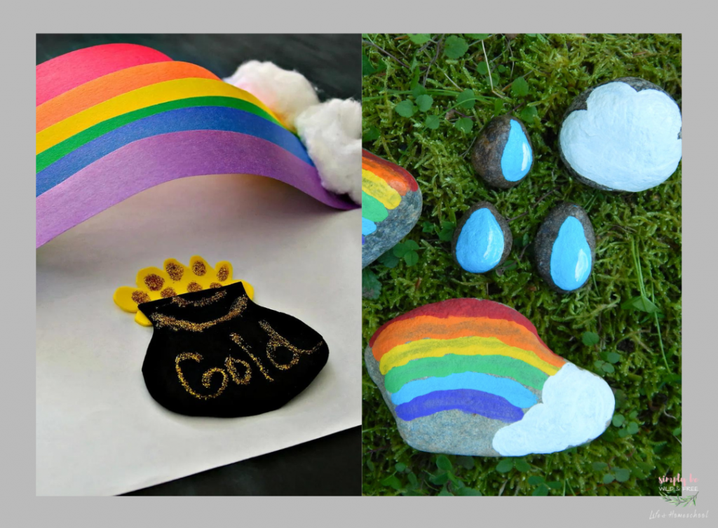 St. Patricks Day Rainbow Crafts