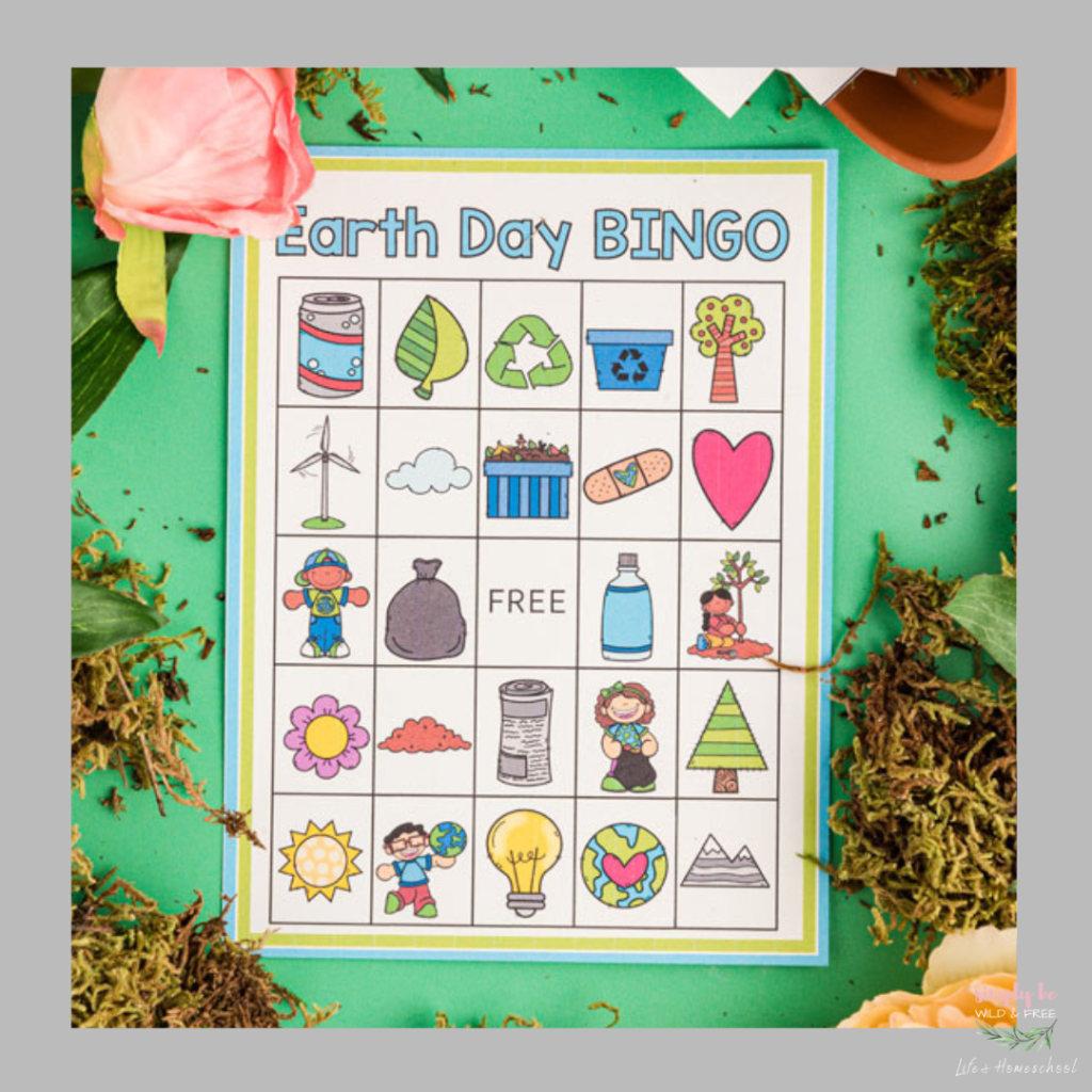 Printable Earth Day BINGO Activity