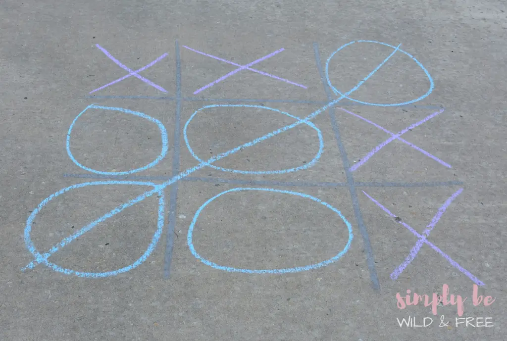 Sidewalk Chalk Game Ideas for Kids