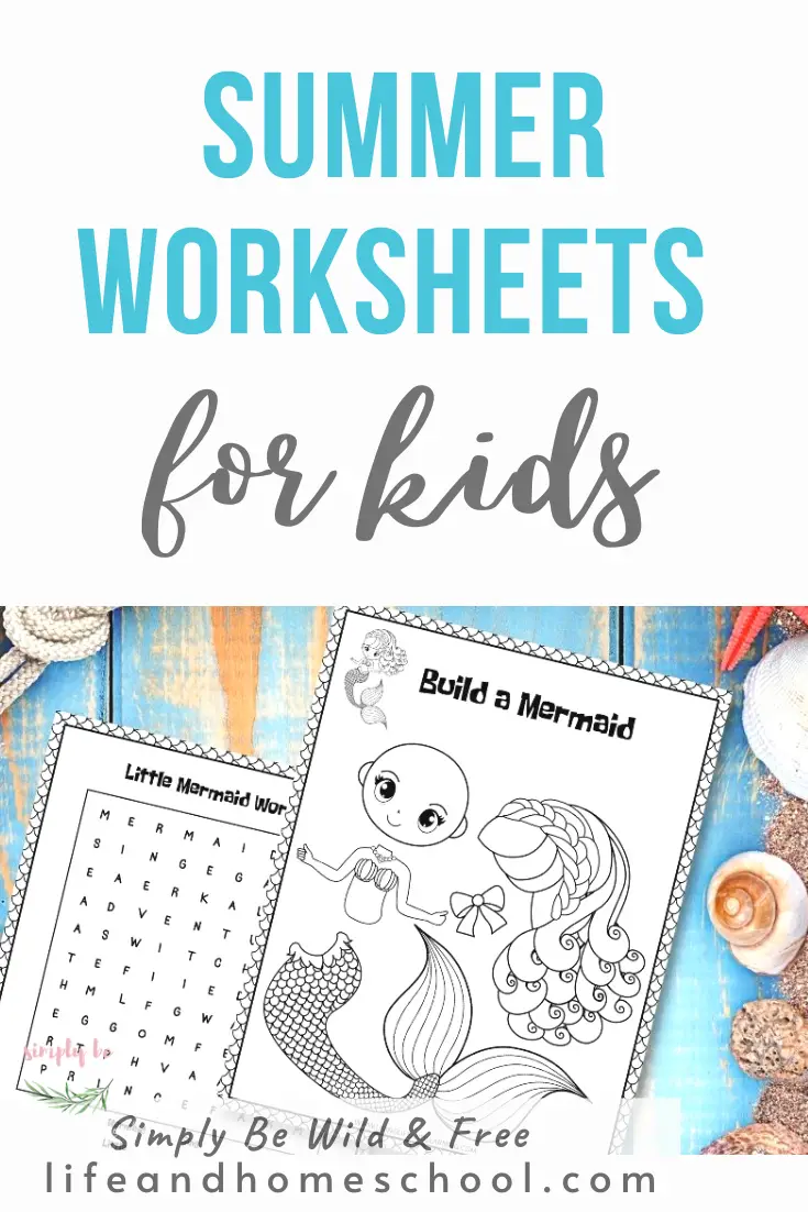 Summer Worksheets for Kids