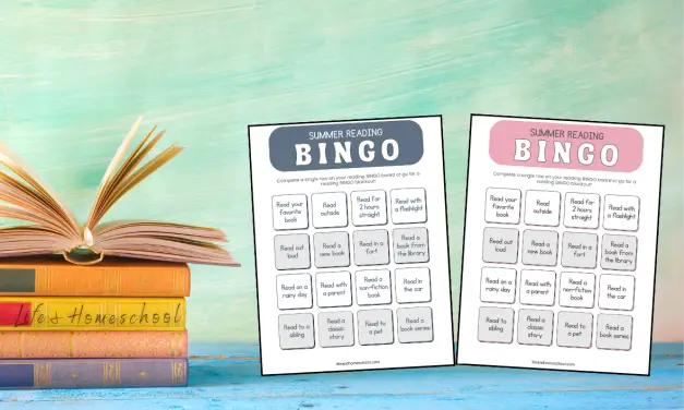 Summer Reading BINGO
