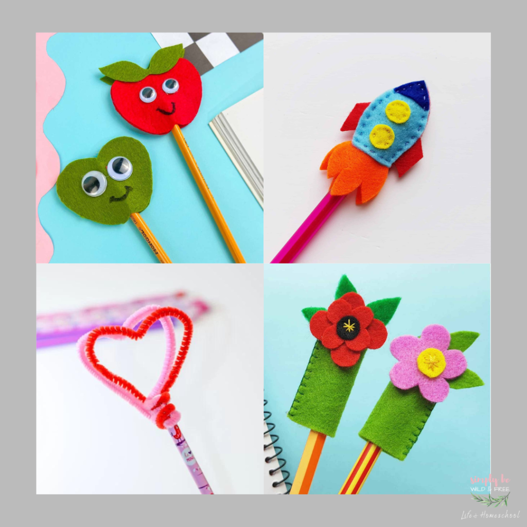 DIY Pencil Toppers for Kids