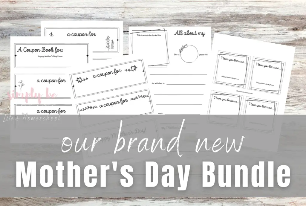Brand New Mothers Day Printables FREE & Personalized