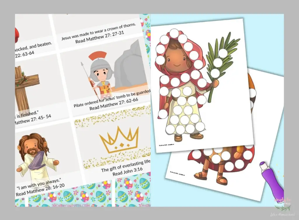 Holy Week Printables for Kids