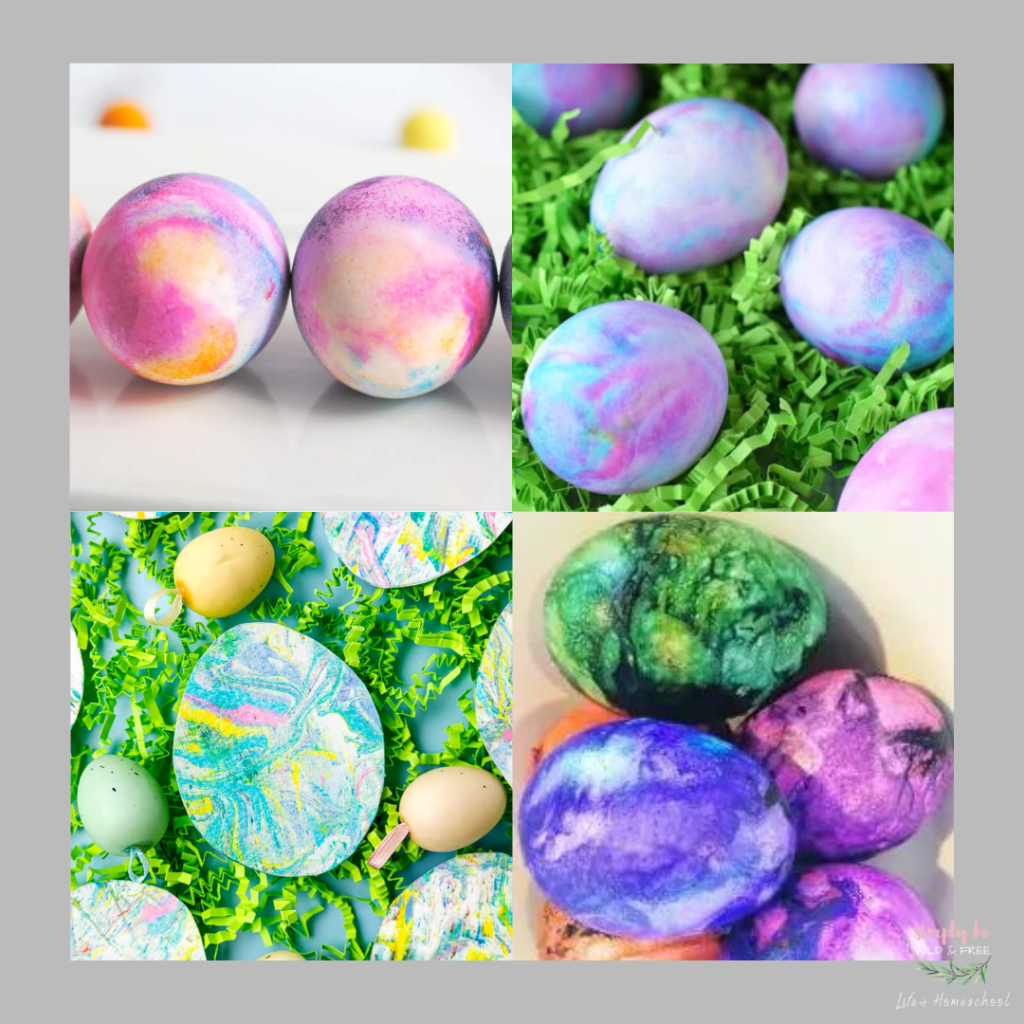 How to Make Shaving Cream Easter Eggs