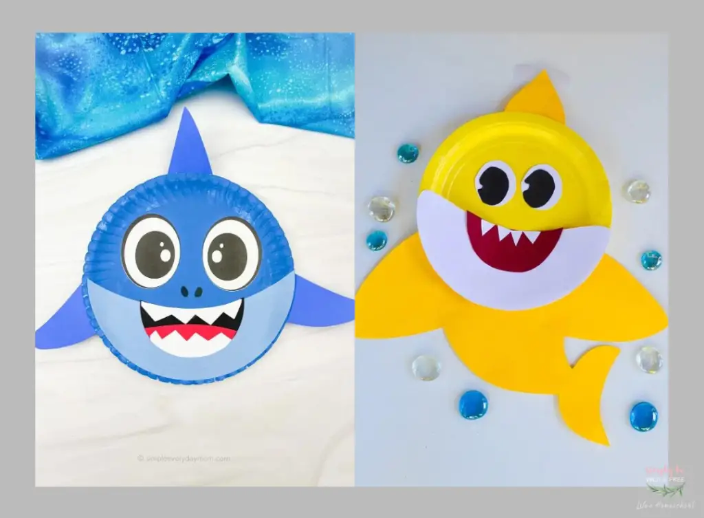 Baby Shark Crafts for Kids