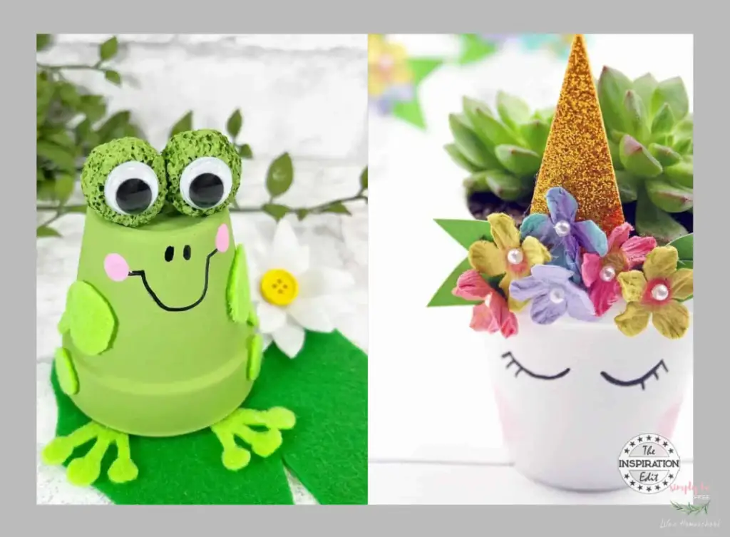 Cute Plant Pot Crafts