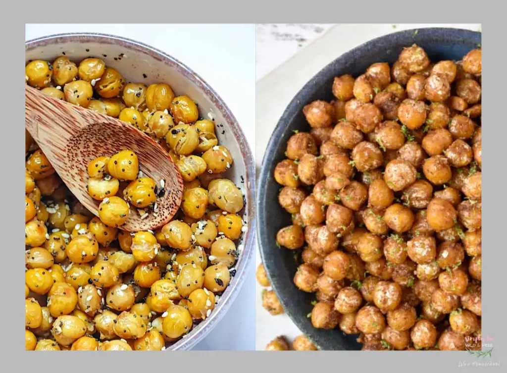 Healthy Homemade Chickpea Snacks