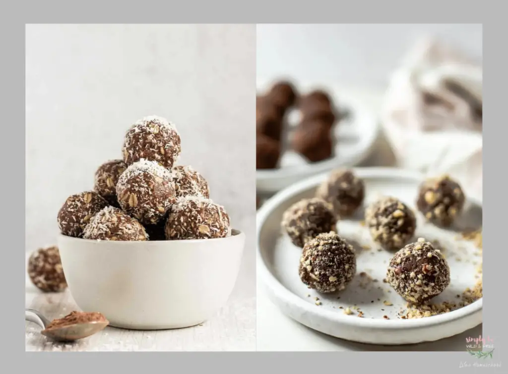 Healthy Homemade Chocolate Snack Balls