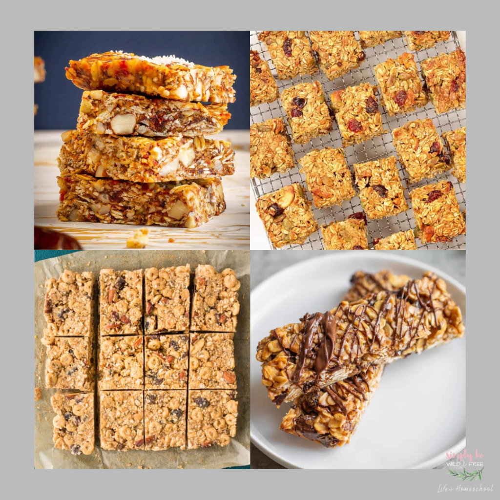 Healthy Homemade Snack Bars