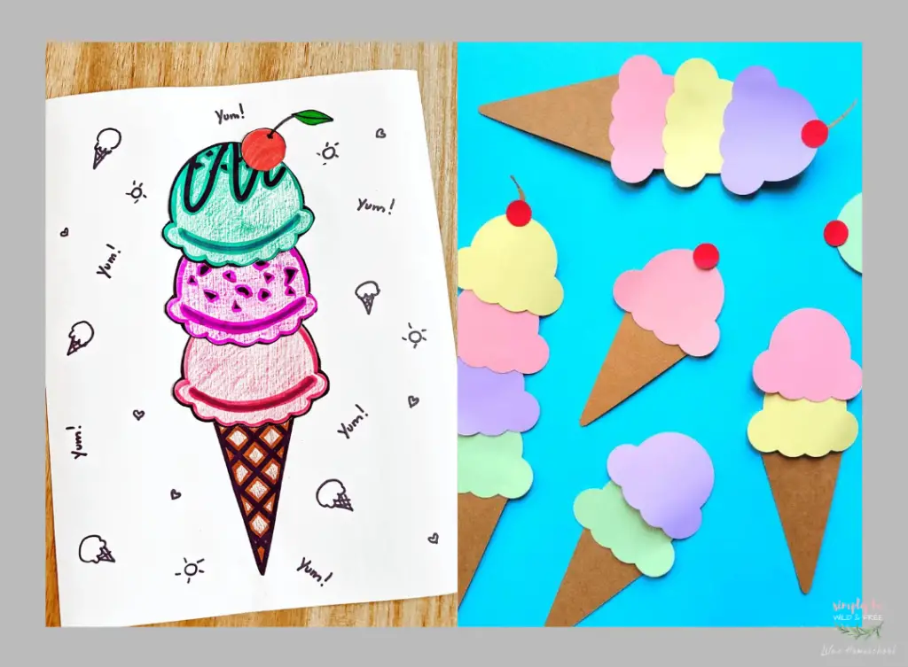 Ice Cream Cone Crafts