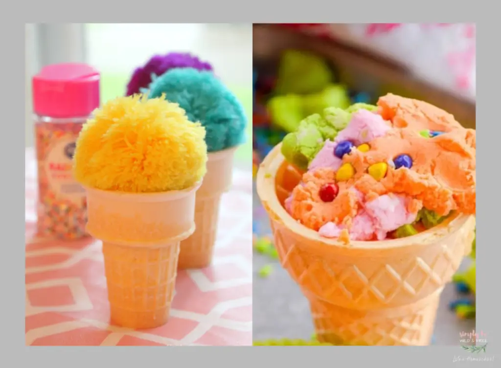 Ice Cream Themed Summer Activities for Kids