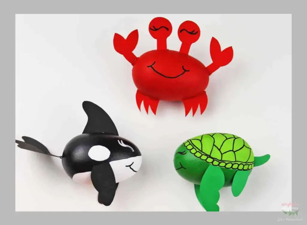 Sea Creatures Summer Crafts for Kids