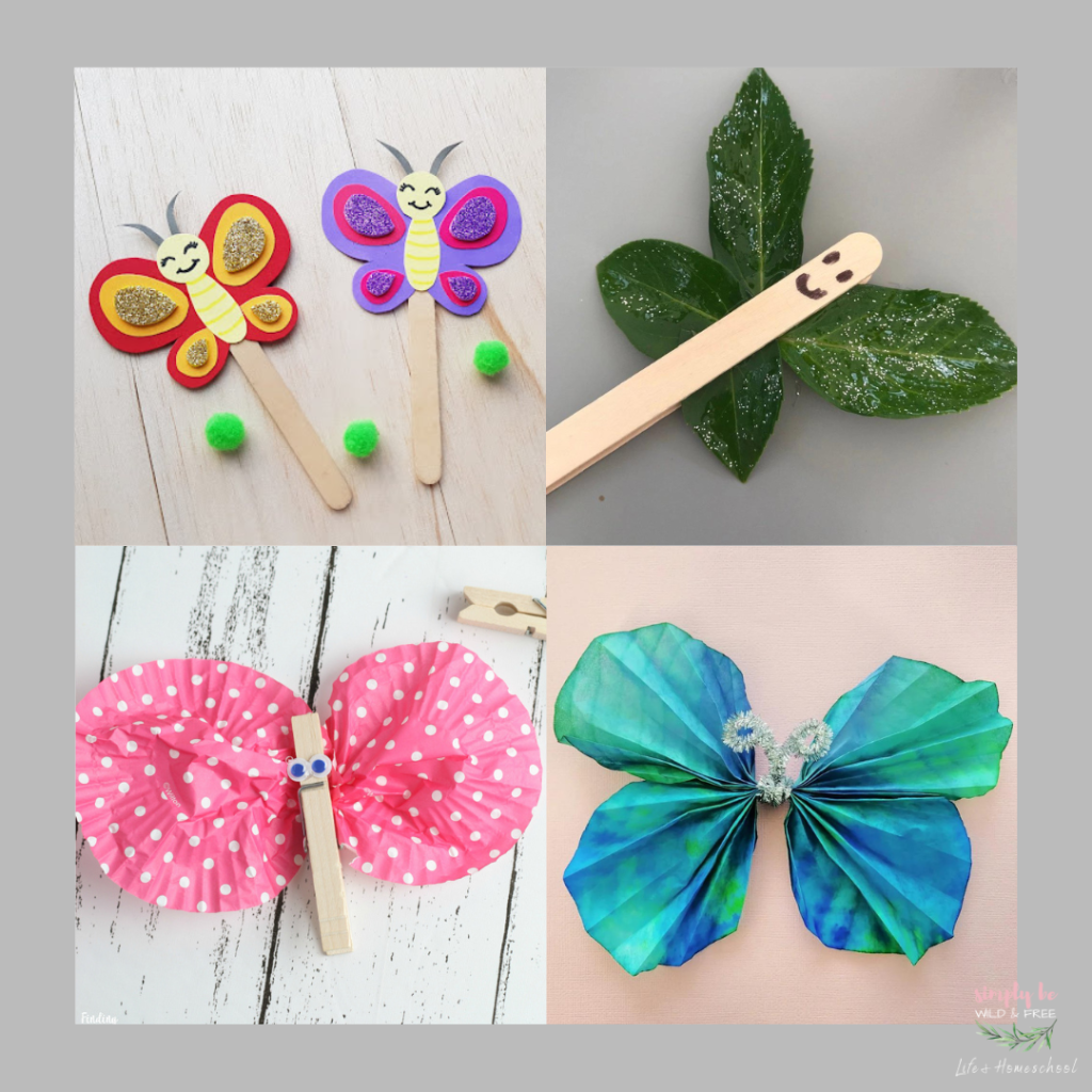 Summer Butterfly Crafts for Kids